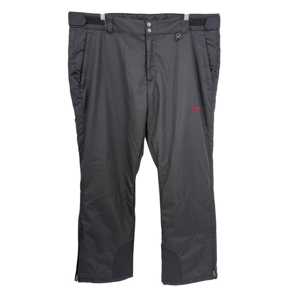 Arctix Snow Pants Women 1X Grey Insulated Ski Winter Outdoor CAB 1800A